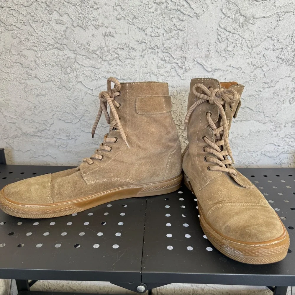 Hunter Suede Ankle Boots Mens 11 Beige Sout 1015 Outdoor Classic Original‎